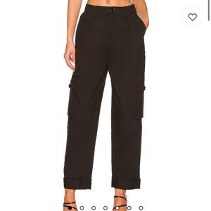 Lovers + friends black cargo pants from revolve!